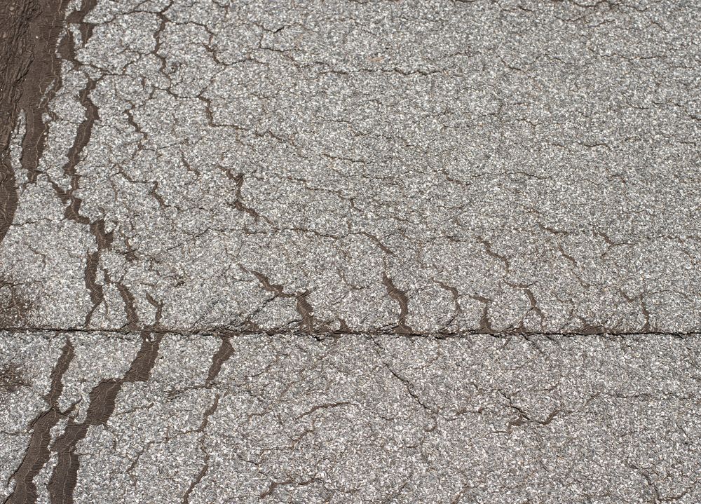 Losliggend dakleer op plat dak in Zetten